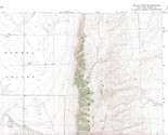 Bulls Pass Quadrangle Utah 1968 USGS Topo Map 7.5 Minute Topographic - $23.99