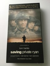 SAVING PRIVATE RYAN Tom Hanks Matt Damon 1998 VHS  - $3.00