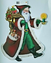 2000&#39;s Biestle Santa Figure Die Cut Wall Hanging New - $14.99