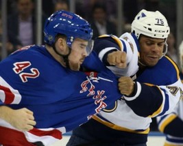 DYLAN McILRATH &amp; RYAN REAVES 8X10 PHOTO NEW YORK RANGERS NY PICTURE HOCK... - £3.90 GBP