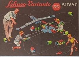 Vintage toy car Schuco Varianto booklet 1955 to 56 year catalog - £15.98 GBP