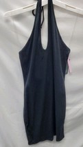 Women's  Large Black Sleeveless Halter Convertible Knit Bodycon Dress Wild Fable image 2