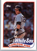 1989 Topps 695 Carlton Fisk  Chicago White Sox - £4.71 GBP