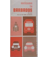 Vintage Welcome to Barbados West Indies Map Brochure - $8.21 CAD