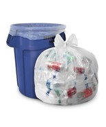 Aluf Plastics 33 Gallon Clear Trash Bags - 33&quot; x 39&quot; - 1.5 MIL (eq) - CS... - $47.36 CAD