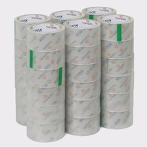 Clear Packing Tape Rolls 2&quot; Width x 60 Yards or 110 Yards Thickness 2 Mil Clear - £6.32 GBP+
