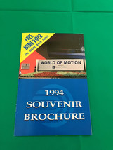 Epcot center GM world of motion 1994 souvenir brochure - $19.75