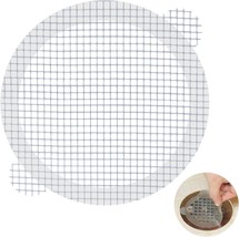 Shower Drain Hair Catchers With Mesh Stickers By Aire Allure, 25 Pack. - £28.46 GBP