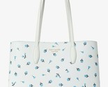 NWB Kate Spade All Day Dainty Bloom Large Tote Floral White PXR00389 Gif... - $127.70