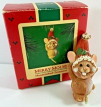 Hallmark Keepsake Ornament Merry Mouse Christmas 1985 - £9.34 GBP