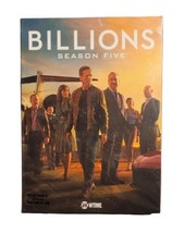 Billions Season 5 (4-Disc) (DVD, 2021) NEW Paul Giamatti Damian Lewis Corruption - £25.65 GBP
