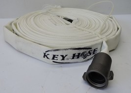 100&#39; Key Hose Fire Service Hose (Test to 300 PSI) Hose Action NH - £168.91 GBP