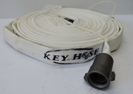 100&#39; Key Hose Fire Service Hose (Test to 300 PSI) Hose Action NH - £160.72 GBP