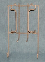 Vintage Wall Mounted Iron &amp; Ironing Board Hanger Storage Rack Organizer - Beige - £9.45 GBP