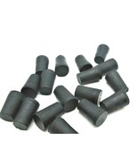 #00 Solid Rubber Stoppers  Lab Tapered Plug Corks  Fits 13/32&quot; to 19/32&quot; ID - $12.91+