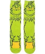 NEW MEN&#39;S THE GRINCH WHO STOLE CHRISTMAS CHARACTER CREW SOCKS FITS SZ ME... - $215.34 MXN