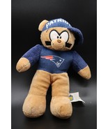 NFL New England Patriots Football Bear 13&quot; Plush Good Stuff Brand - $14.99