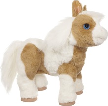 Hasbro Fur Real Friends Brown/white Interactive Baby Butterscotch Pony H... - $59.99