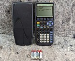 WorksTexas Instruments Ti 83 Plus Graphing Calculator - Black With Cover... - $28.99