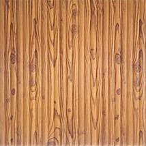 Dundee Deco PJ2208 Brown, Orange Faux Wood 3D Wall Panel, Peel and Stick Wall St - £9.95 GBP+
