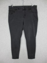 Maurice&#39;s Women&#39;s Jeans Black Skinny High Rise Size 16W - £11.30 GBP