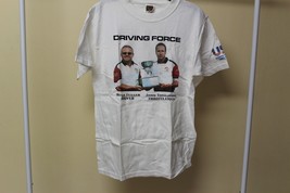 Driving Force Men&#39;s White Shirt Medium. 14 / 16 - £17.14 GBP