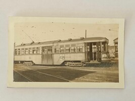 Photo City Detroit Steets Dept Railway Trolley Car #3419 Peter Witt Type... - $9.89