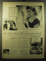 1949 Pacquins Hand Cream Ad - Madeleine Carroll - For dream hands - £14.55 GBP