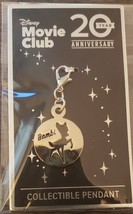 Bambi Disney Movie Club Collectible Pendant 20 Year Anniversary NEW - £2.36 GBP