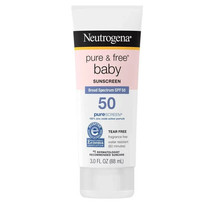 Neutrogena Pure & Free Baby Mineral Sunscreen with SPF 50, 3 fl. oz - $11.87