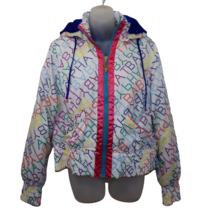 Baby Phat Y2K Vintage Satin Bomber Jacket Hoodie Puffer Graphic Logo Gold Cat - £47.45 GBP