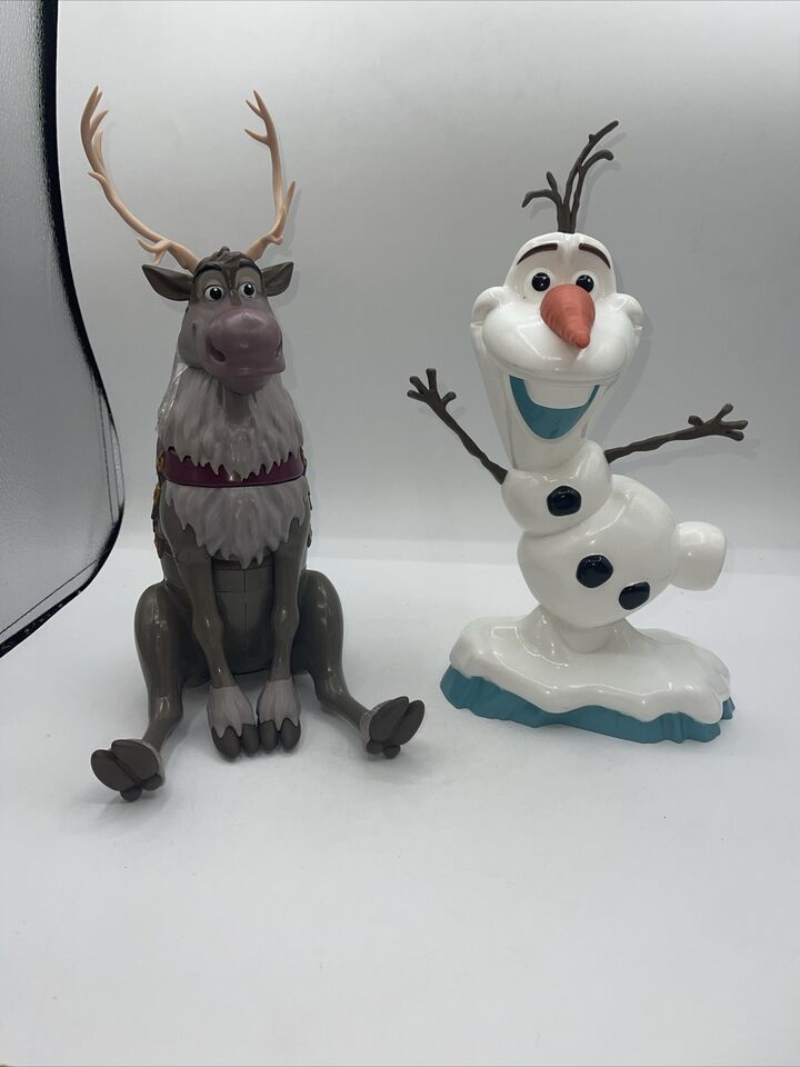 Primary image for Disney Parks Sven and Olaf Cups from Castaway Cay 2 Cups