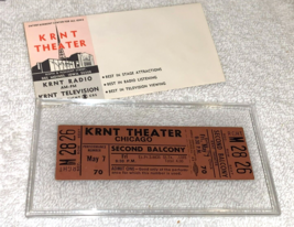 1971 Chicago Iii Tour Unused Concert Ticket Krnt Theater Des Moines Terry Kath - £47.28 GBP