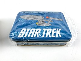 Vintage 1992 ENESCO Star Trek 2 Decks of Playing Cards NEW in Tin Box - $14.84