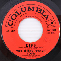 The Kirby Stone Four – Kids / The Honeydripper - 1960 45 rpm 7&quot; Record 4-41668 - £5.56 GBP