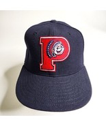 Vintage Peoria Chiefs New Era Fitted Hat Minor League Baseball 7 1/2 Woo... - £108.57 GBP