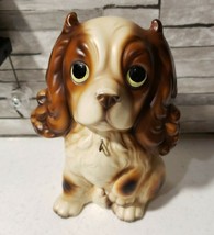 RARE UCGC Sales Sample United China &amp; Glass Co Spaniel Dog Figurine W/ S... - $16.00