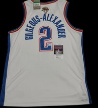 Shai Gilgeous-Alexander autographed SGA Thunder signed Swingman jersey J... - $6,753.87 MXN