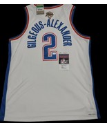 Shai Gilgeous-Alexander autographed SGA Thunder signed Swingman jersey J... - $6,809.36 MXN