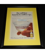 1972 Fleischmann&#39;s Gin Framed 11x14 ORIGINAL Vintage Advertisement - $44.54