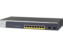 NETGEAR 10-Port Gigabit Ethernet Smart Managed Pro PoE Switch (GS510TPP) - $553.99