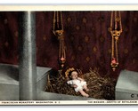 Manger Franciscan Monastery Washington DC UNP WB Postcard Z1 - $3.91