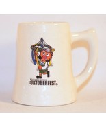 Vintage Oktoberfest Miniature Beer Mug Souvenir Ceramic Shot Glass - £7.11 GBP