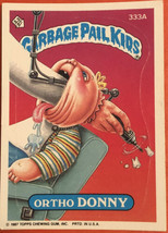 Garbage Pail Kids Ortho Donny trading card 1986 - $2.48