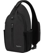 MAYLISACC Sling Backpack, Crossbody Sling Bag, Lightweight Shoulder back... - £18.17 GBP