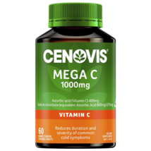 Cenovis Mega Vitamin C for Immune Support 1000mg - 60 Orange Flavour Chewable - £65.58 GBP