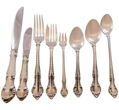 English Gadroon by Gorham Sterling Silver Flatware Set for 8 Service 70 pieces - £3,287.48 GBP