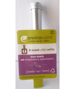 ENVIROSCENT 4 Refill Sticks Non-Toxic Lavender Tea Honey  8 oz - $9.49 CAD