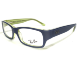 Ray-Ban Kids Eyeglasses Frames RB1513 3502 Matte Blue Clear Green 46-14-125 - £55.28 GBP