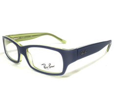 Ray-Ban Kids Eyeglasses Frames RB1513 3502 Matte Blue Clear Green 46-14-125 - £55.12 GBP